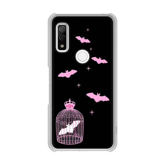 arrows We F-51B docomo むかいあぐる こうもりの王冠鳥かご ハードケース 背面印刷