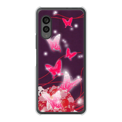 arrows N F-51C docomo バタフライ ハードケース 背面印刷