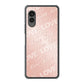 arrows N F-51C docomo エンボス風LOVEリンク ハードケース 背面印刷