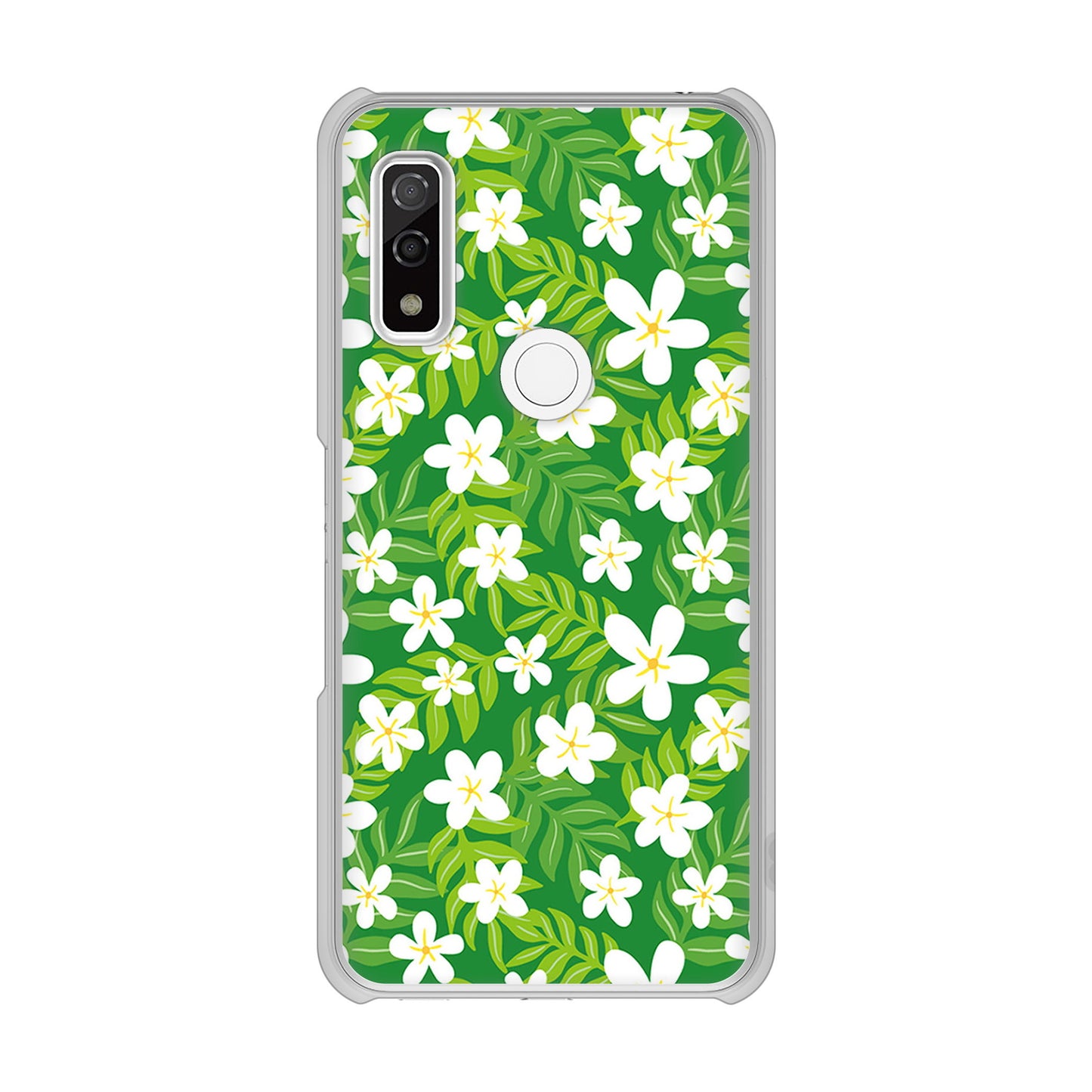 arrows We FCG01 760 ジャスミンの花畑 ハードケース 背面印刷