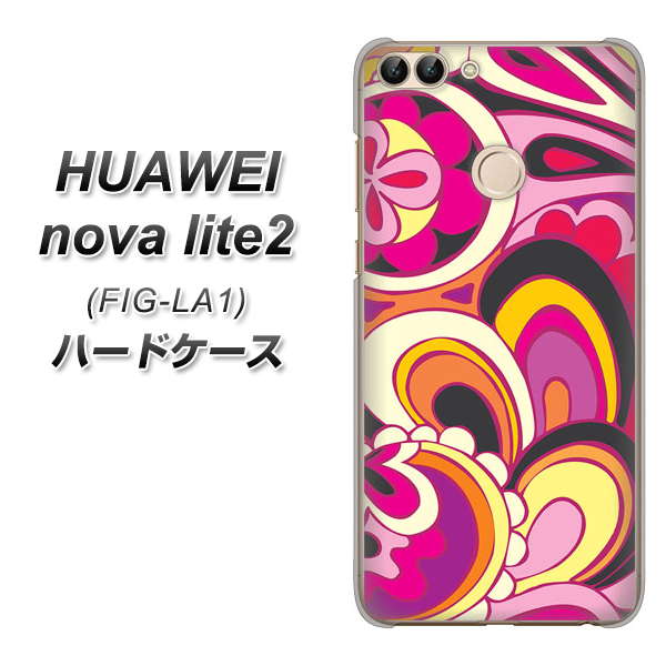 HUAWEI nova lite 2 FIG-LA1 586 ブローアップカラー ハードケース 背面印刷