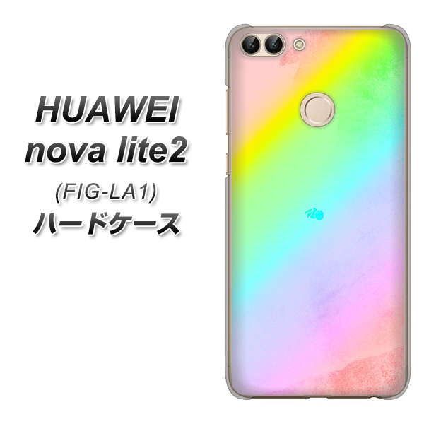 HUAWEI nova lite 2 FIG-LA1 YJ287 デザイン ハードケース 背面印刷