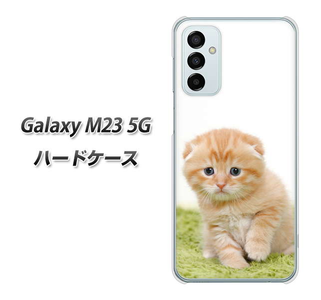 Galaxy M23 5G VA802 ネコこっそり ハードケース 背面印刷