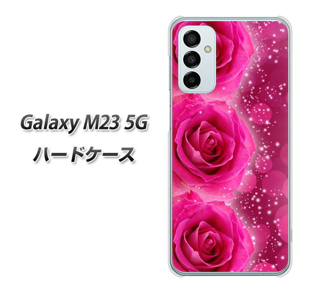 Galaxy M23 5G VA815 3連のバラ ハードケース 背面印刷