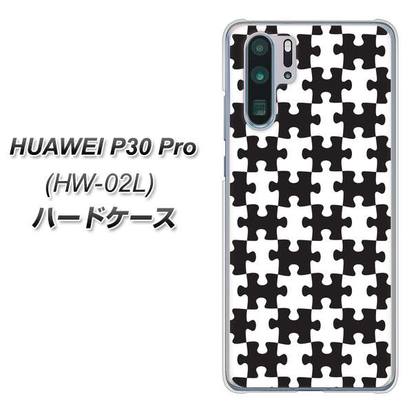 HUAWEI P30 Pro HW-02L docomo IB903 ジグソーパズル_モノトーン ハードケース 背面印刷