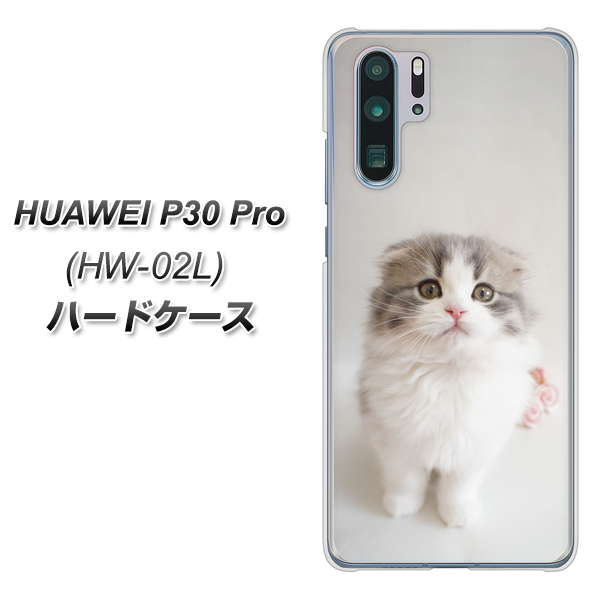 HUAWEI P30 Pro HW-02L docomo VA803 まっていますネコ ハードケース 背面印刷
