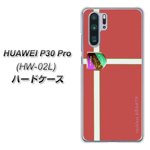 HUAWEI P30 Pro HW-02L docomo YC934 アバルト05 ハードケース 背面印刷