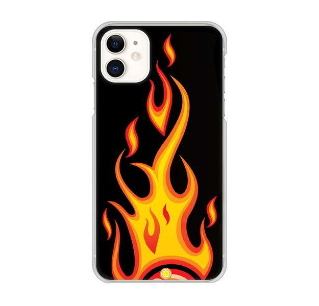 iPhone 11 010 ファイヤー ハードケース 背面印刷