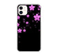 iPhone 11 019 桜クリスタル ハードケース 背面印刷