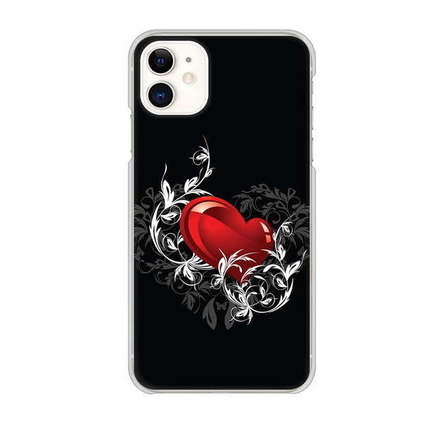 iPhone 11 きらめきハート ハードケース 背面印刷
