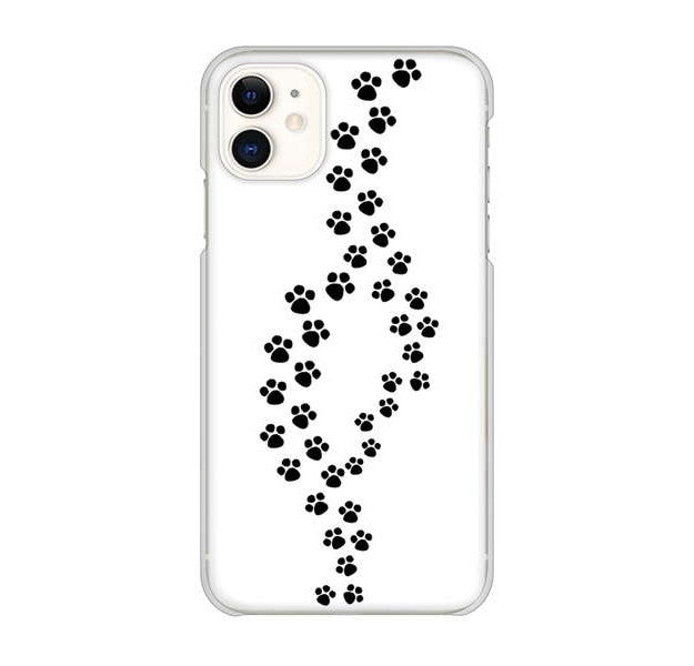 iPhone 11 066 あしあと ハードケース 背面印刷