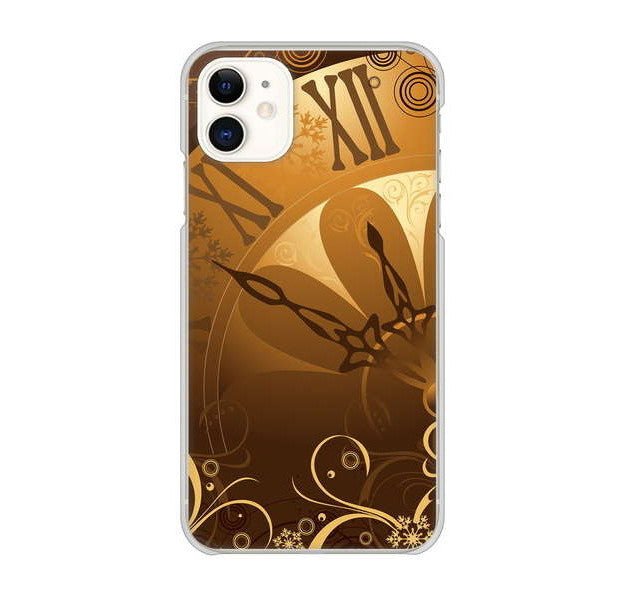 iPhone 11 185 時を刻む針 ハードケース 背面印刷