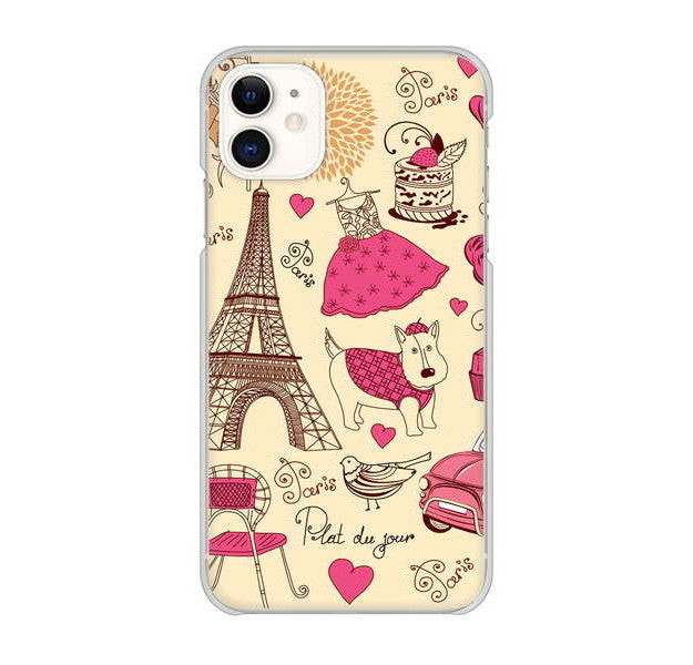 iPhone 11 LOVE フランス ハードケース 背面印刷