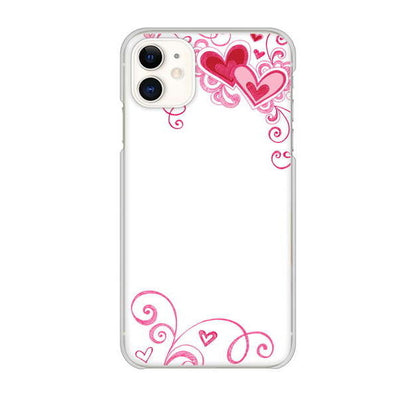 iPhone 11 プリティハート ハードケース 背面印刷