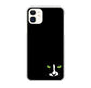 iPhone 11 398 黒ネコ ハードケース 背面印刷