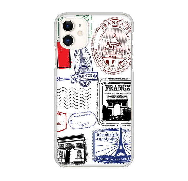 iPhone 11 LOVE フランス ハードケース 背面印刷