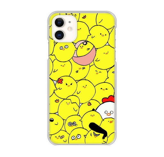 iPhone 11 1031 ピヨピヨ ハードケース 背面印刷
