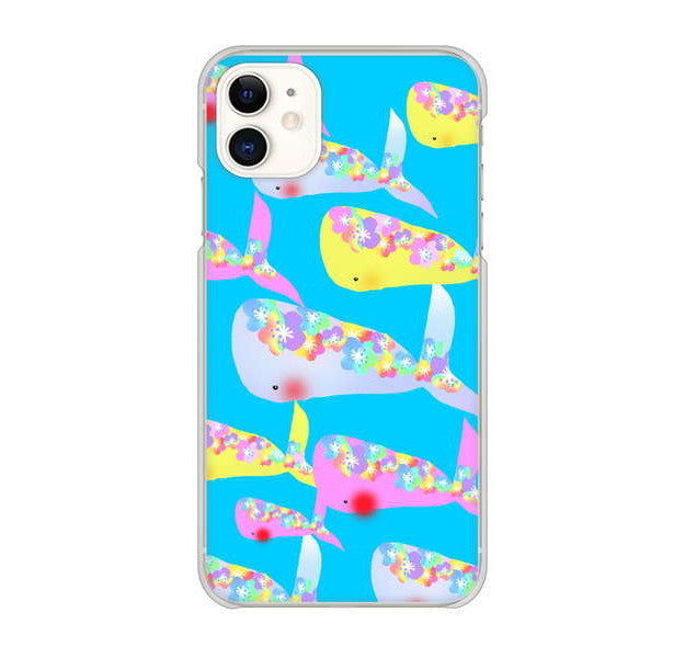 iPhone 11 1045 くじらの仲間 ハードケース 背面印刷