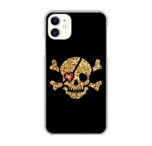 iPhone 11 1082 海賊ドクロ ハードケース 背面印刷