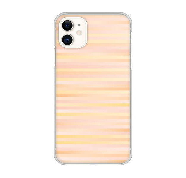 iPhone 11 グラデーションボーダー ハードケース 背面印刷