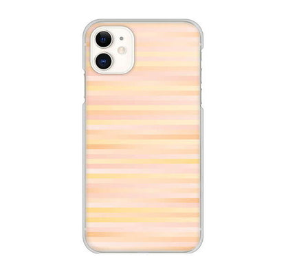 iPhone 11 グラデーションボーダー ハードケース 背面印刷