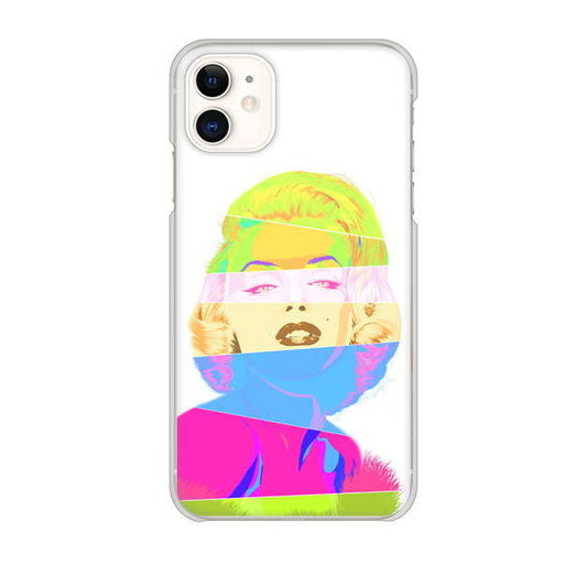 iPhone 11 高画質仕上げ 背面印刷 ハードケース マリリンモンローデザイン