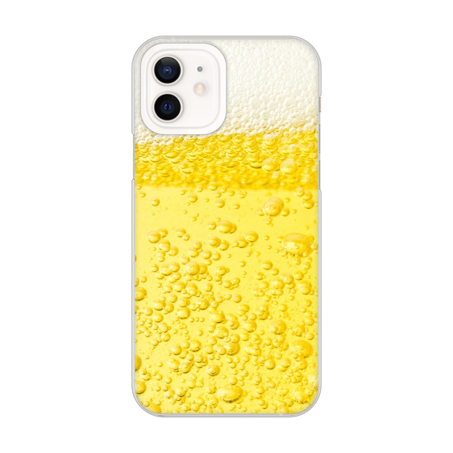 iPhone 12 生ビール ハードケース 背面印刷