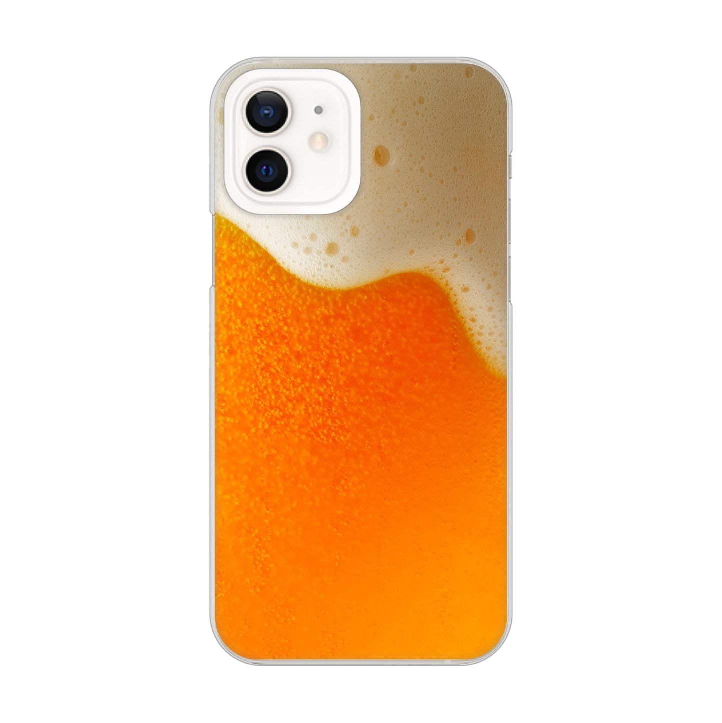 iPhone 12 生ビール ハードケース 背面印刷