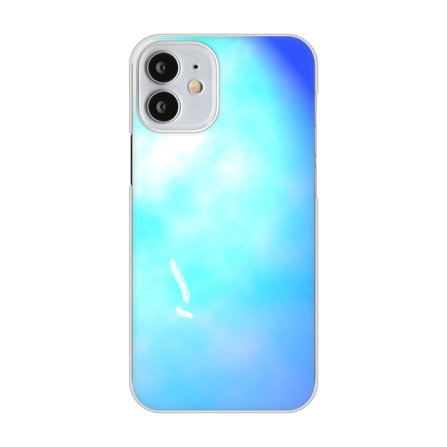 iPhone 12 mini パステルアート ハードケース 背面印刷