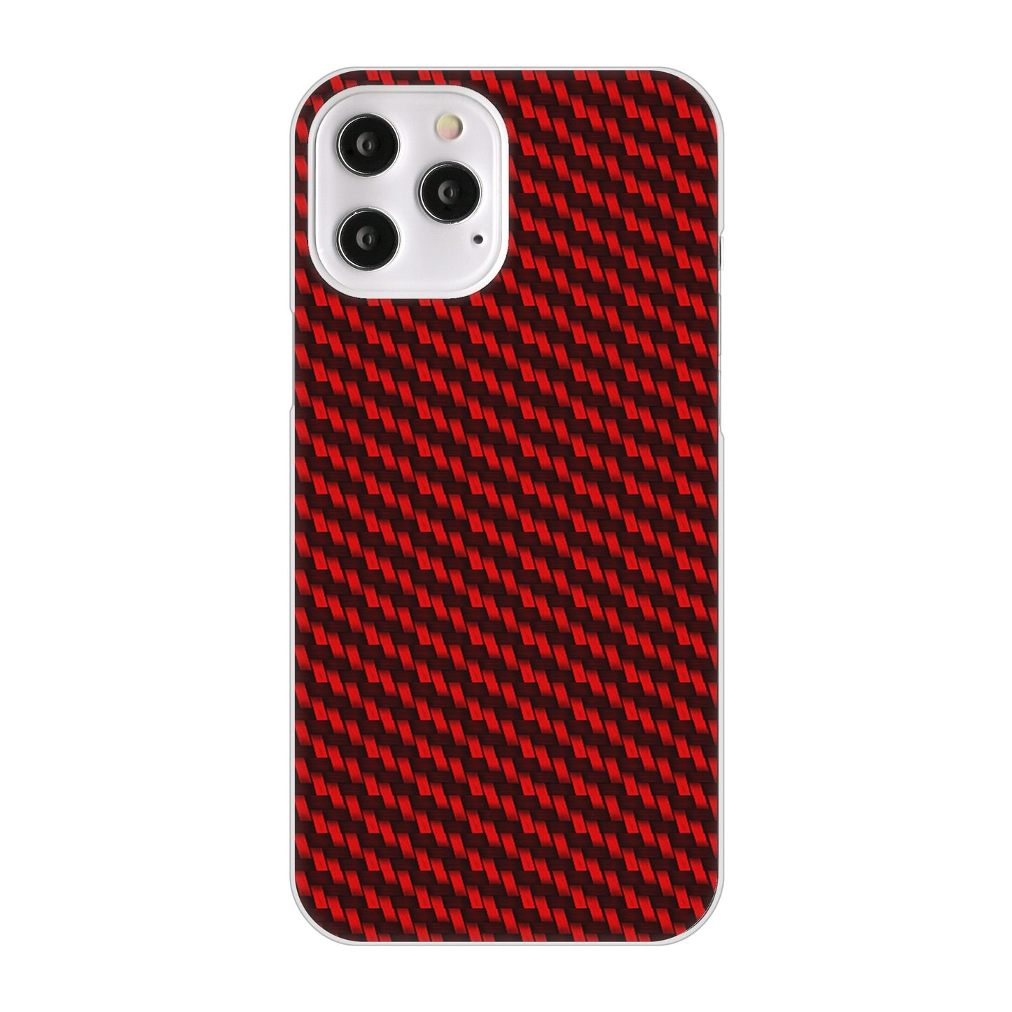 iPhone 12 Pro Max カーボン ハードケース 背面印刷