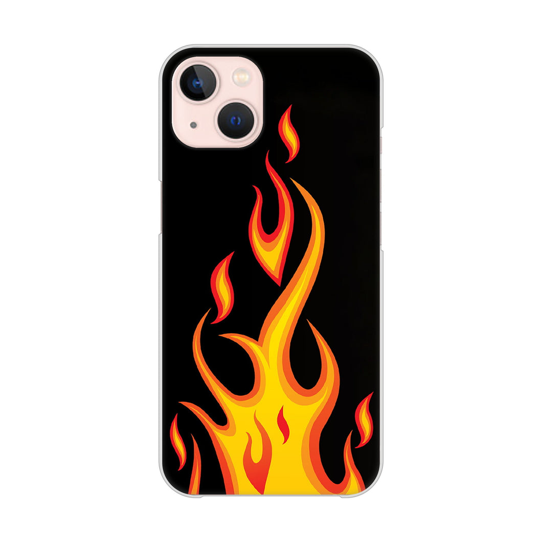 iPhone 13 010 ファイヤー ハードケース 背面印刷