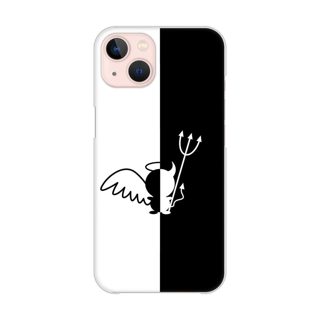 iPhone 13 027 ハーフデビット ハードケース 背面印刷