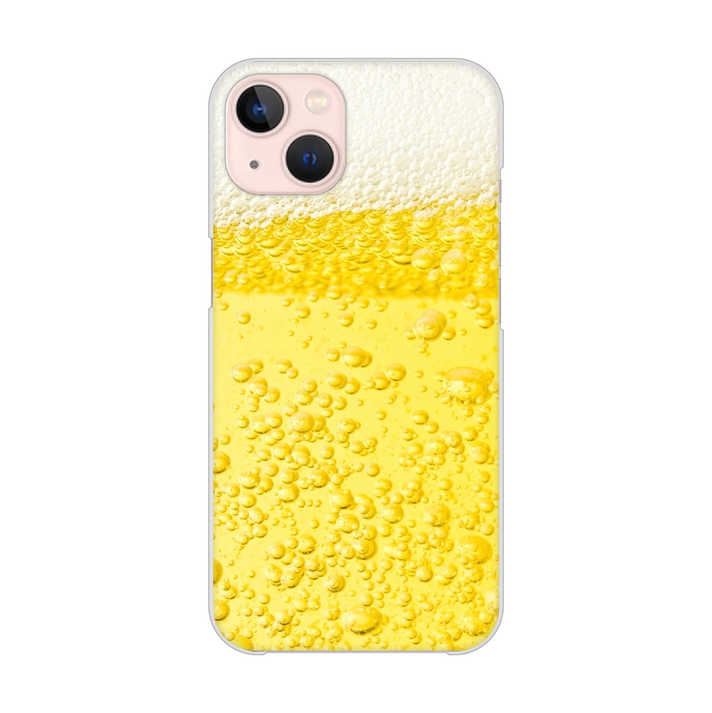 iPhone 13 生ビール ハードケース 背面印刷