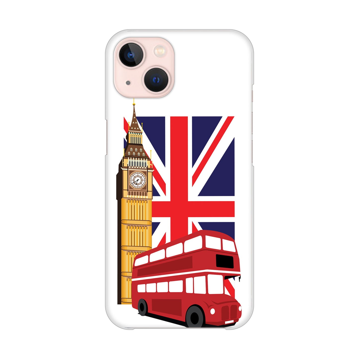 iPhone13 高画質仕上げ 背面印刷 ハードケース イギリスの風景