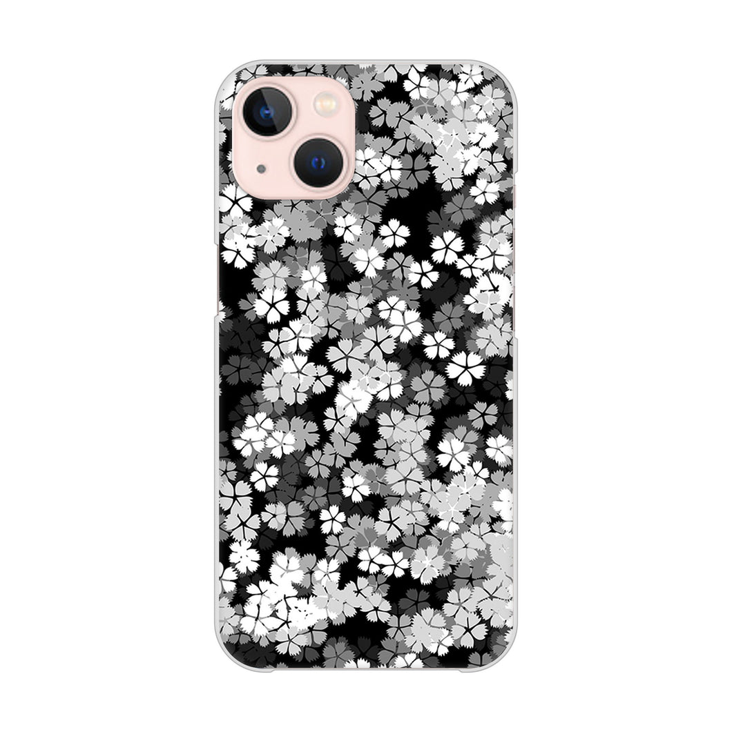 iPhone 13 1332 夜桜 ハードケース 背面印刷