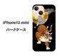 iPhone13 mini 高画質仕上げ 背面印刷 ハードケース【796 満月と虎】