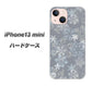 iPhone13 mini 高画質仕上げ 背面印刷 ハードケース【XA801 雪の結晶】
