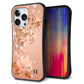 iPhone 13 Pro スマホケース 「SEA Grip」 グリップケース Sライン 【1178 ラブリーローズ】 UV印刷