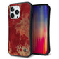 iPhone 13 Pro スマホケース 「SEA Grip」 グリップケース Sライン 【KM870 大理石RD】 UV印刷
