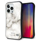 iPhone 13 Pro スマホケース 「SEA Grip」 グリップケース Sライン 【KM871 大理石WH】 UV印刷