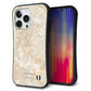 iPhone 13 Pro スマホケース 「SEA Grip」 グリップケース Sライン 【KM872 大理石パール】 UV印刷