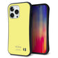 iPhone 13 Pro スマホケース 「SEA Grip」 グリップケース Sライン 【KM897 パステルカラー(パステルイエロー)】 UV印刷