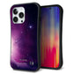 iPhone 13 Pro スマホケース 「SEA Grip」 グリップケース Sライン 【KM925 Galaxias Purple】 UV印刷