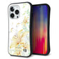 iPhone 13 Pro スマホケース 「SEA Grip」 グリップケース Sライン 【SC851 ユリ ホワイト】 UV印刷