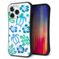 iPhone 13 Pro スマホケース 「SEA Grip」 グリップケース Sライン 【SC880 ハワイアンアロハホヌ ブルー】 UV印刷