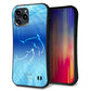 iPhone 13 Pro Max スマホケース 「SEA Grip」 グリップケース Sライン 【1048 海の守り神イルカ】 UV印刷