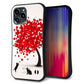 iPhone 13 Pro Max スマホケース 「SEA Grip」 グリップケース Sライン 【EK915 二匹のネコとハートの木】 UV印刷