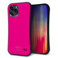 iPhone 13 Pro Max スマホケース 「SEA Grip」 グリップケース Sライン 【KM910 ポップカラー(ピンク)】 UV印刷