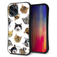 iPhone 13 Pro Max スマホケース 「SEA Grip」 グリップケース Sライン 【SC937 ねこどっと ホワイト】 UV印刷