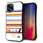 iPhone 13 Pro Max スマホケース 「SEA Grip」 グリップケース Sライン 【YA887 ストライプネコ01】 UV印刷